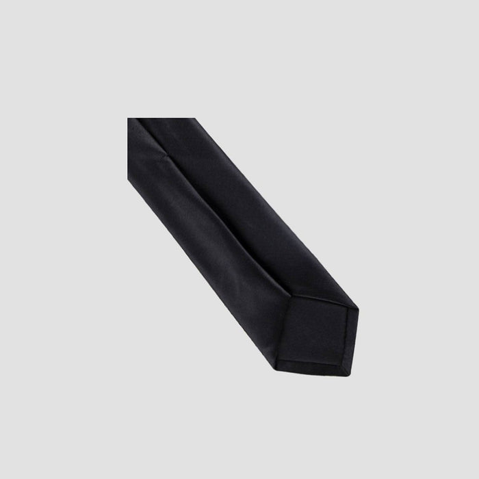 Men's Satin Skinny Tie - Goodfellow & Co™ Black One Size