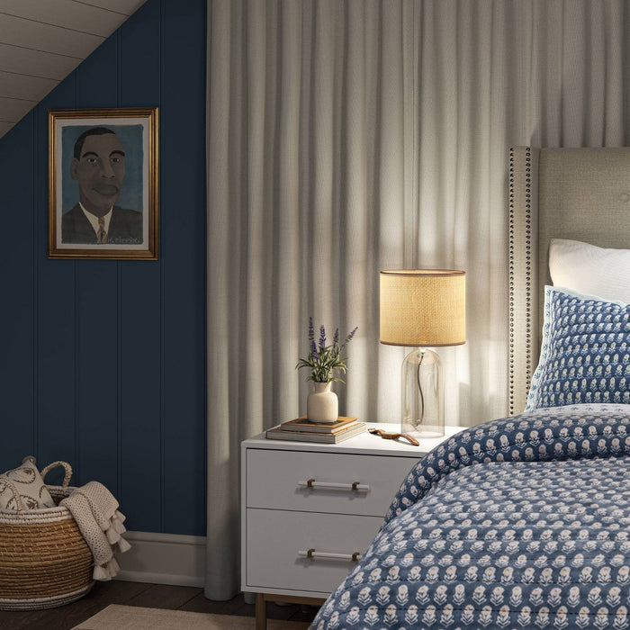 2pk 84"x50" Aruba Blackout Curtain Panels Off White - Threshold™