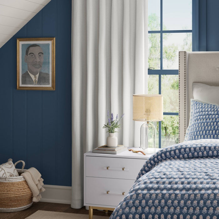 2pk 84"x50" Aruba Blackout Curtain Panels Off White - Threshold™