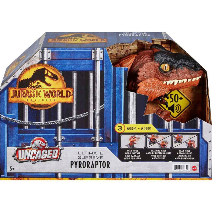 Jurassic World Dominion Uncaged Ultimate Pyroraptor Interactive Dinosaur