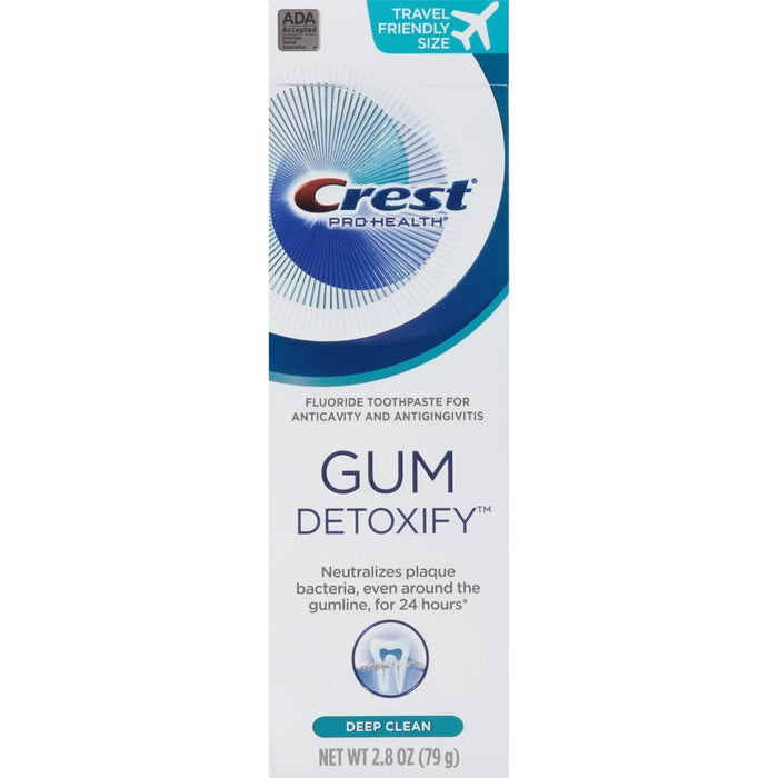 Crest Gum Detoxify Deep Clean Toothpaste - Trial Size - 2.6oz