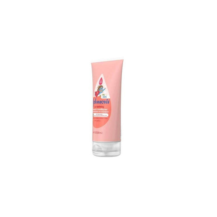 Johnson's Kids Curl Defining Leave-In Conditioner, Shea Butter, Gentle for Toddlers' Hair - 6.8 fl oz