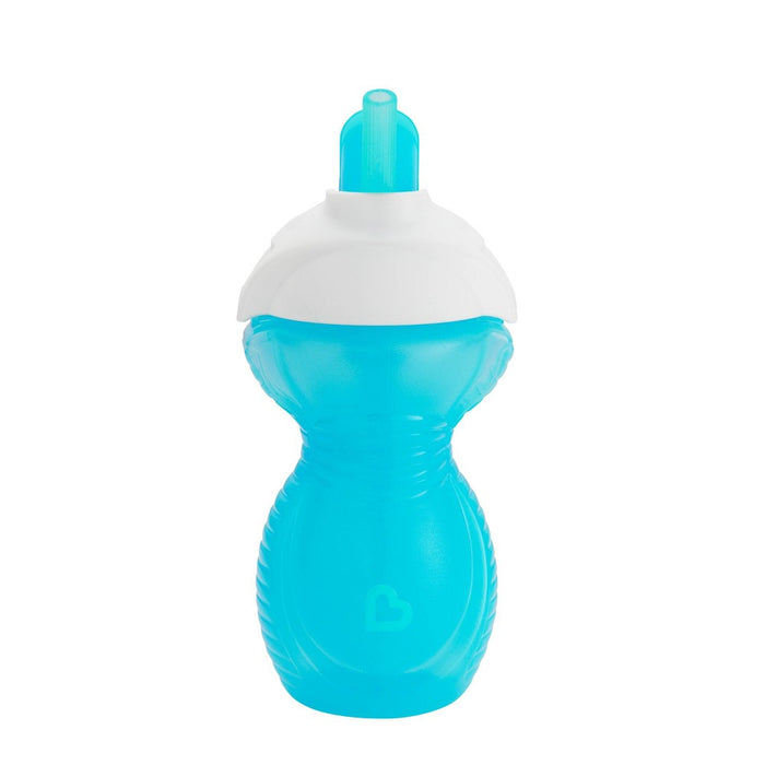 Munchkin Click Lock Flip Straw Cup - Blue - 9oz