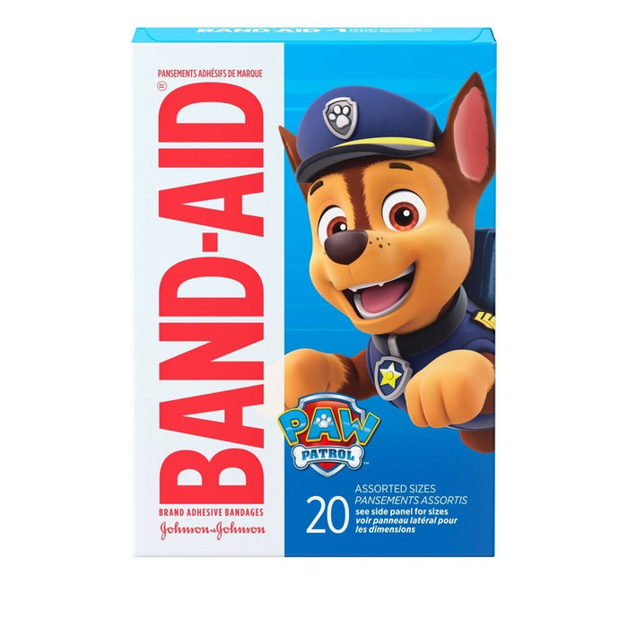 2 PACK Band-Aid PAW Patrol Bandages - 20ct LOT OF 2