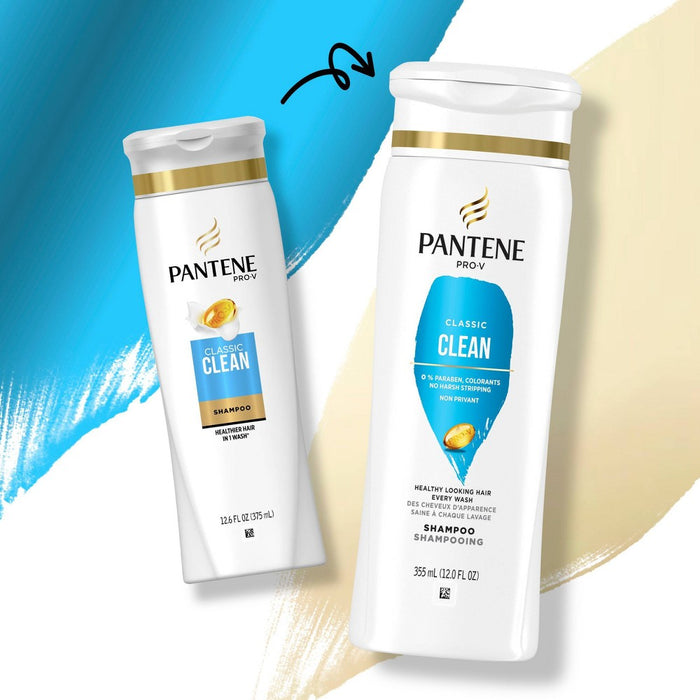Pantene Pro-V Classic Clean Shampoo - 12 fl oz