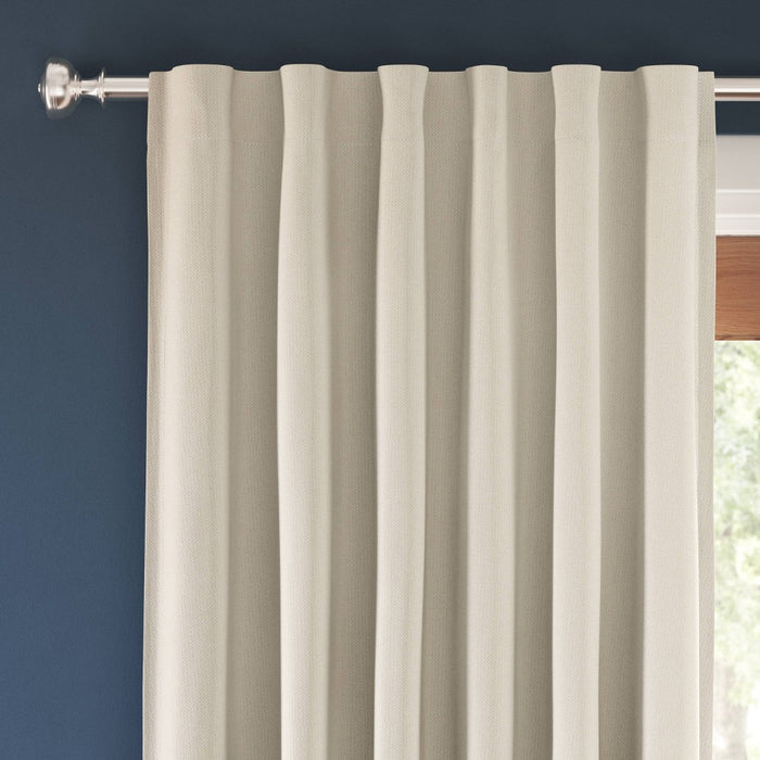 84"x50" Ashville Blackout Window Curtain Panel Cream - Threshold™