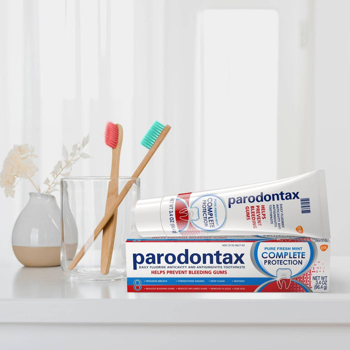 Parodontax Fluoride Anticavity & Antigingivitis Complete Protection Fresh Mint Toothpaste - 3.4oz/1ct