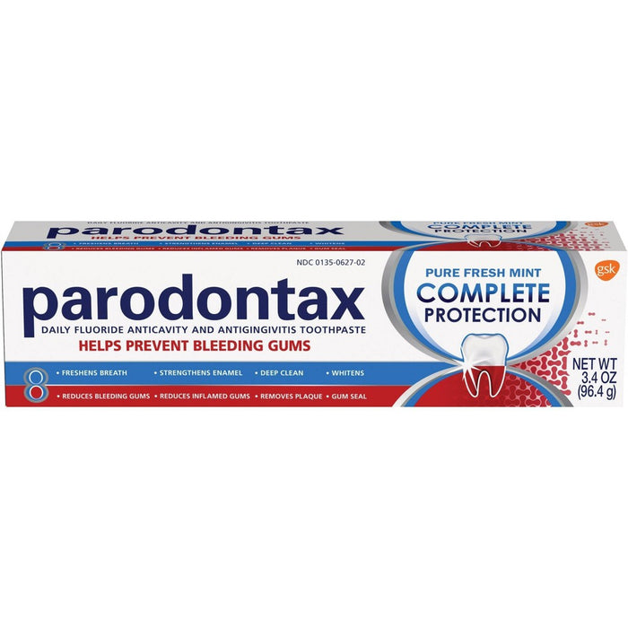 Parodontax Fluoride Anticavity & Antigingivitis Complete Protection Fresh Mint Toothpaste - 3.4oz/1ct