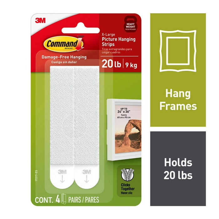 Command 4pk Heavy PHS Adhesives