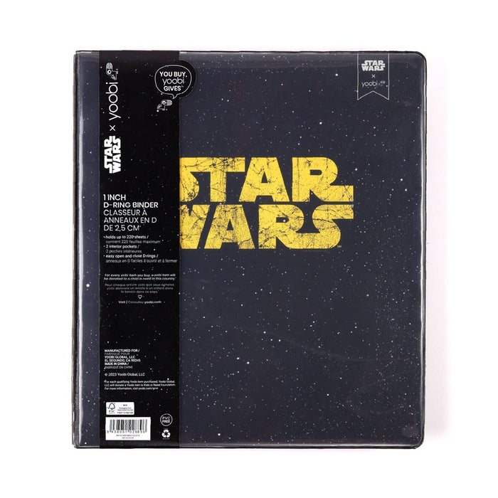 1" Ring Binder Star Wars - Yoobi