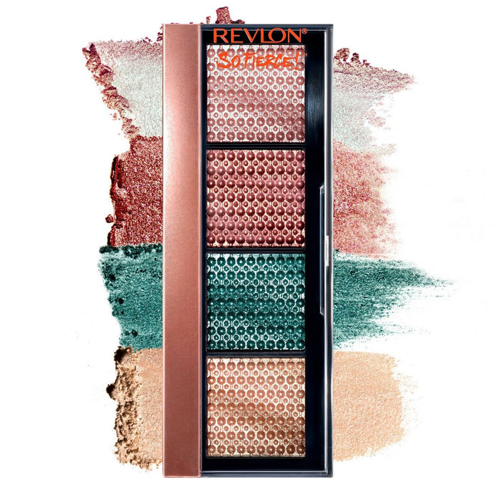 Revlon So Fierce! Prismatic Halo Shadow Quad - 963 Slight Flex - 0.21oz