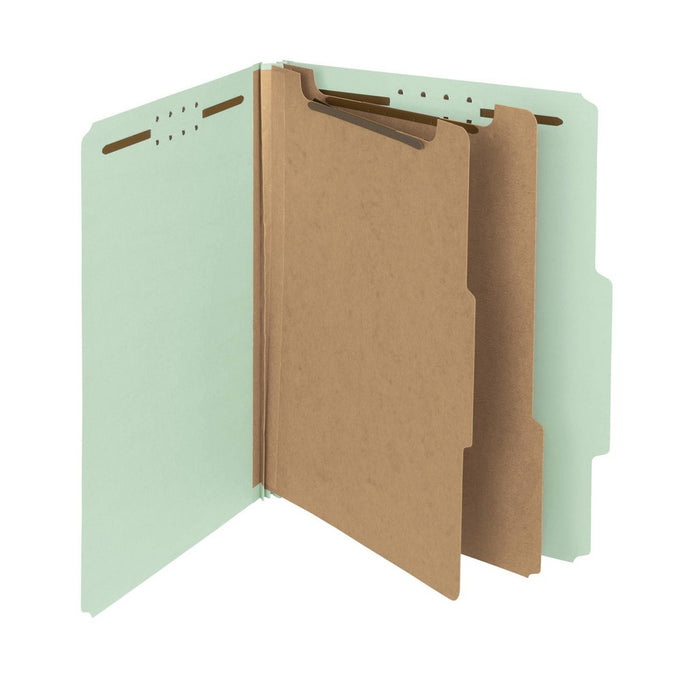 10pk Pressboard Classification File Folder Letter Size - up & up