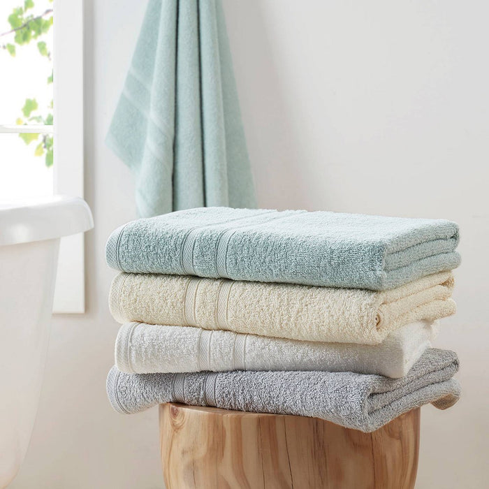 6pk Towel Set Light Gray - Clorox
