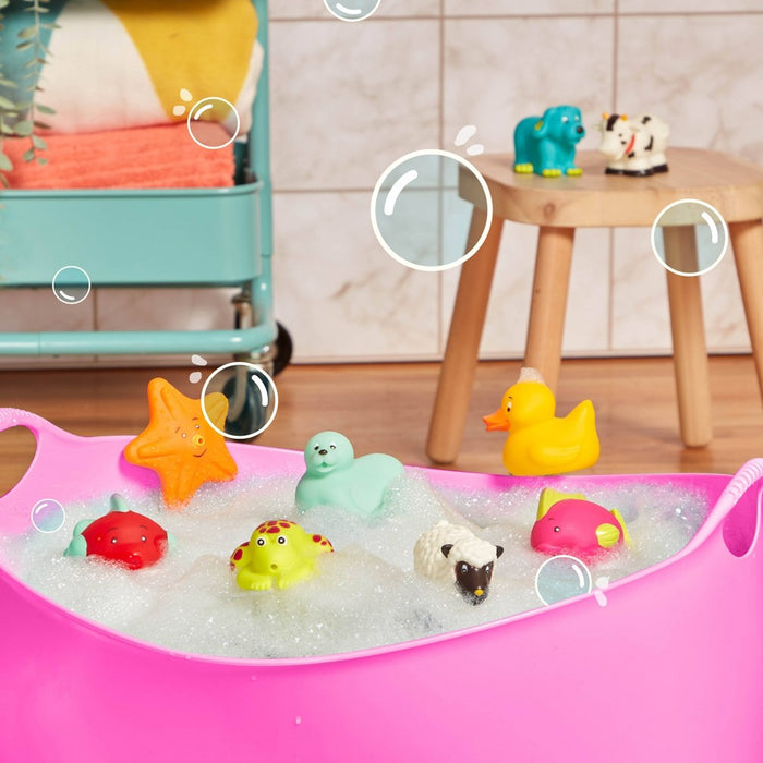 B. Toys Animal Bath Squirts - Squish and Splash Duck