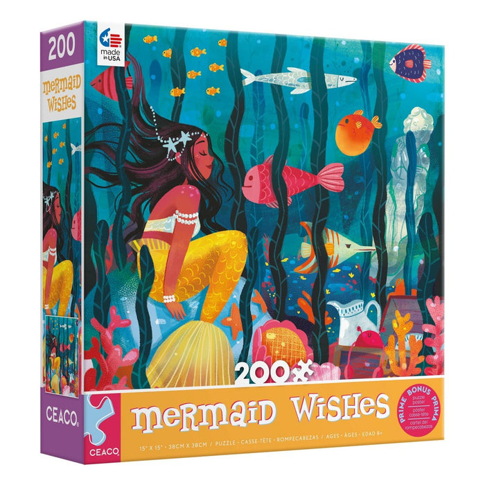 Ceaco Giovana Medeiros: Mermaid Wishes Jigsaw Puzzle - 200pc