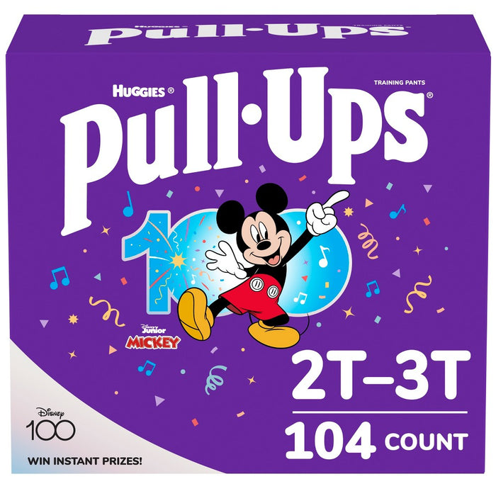 Pull-Ups Boys' Learning Designs Training Pants Econ+ Pack - Size 2T-3T - 104ct