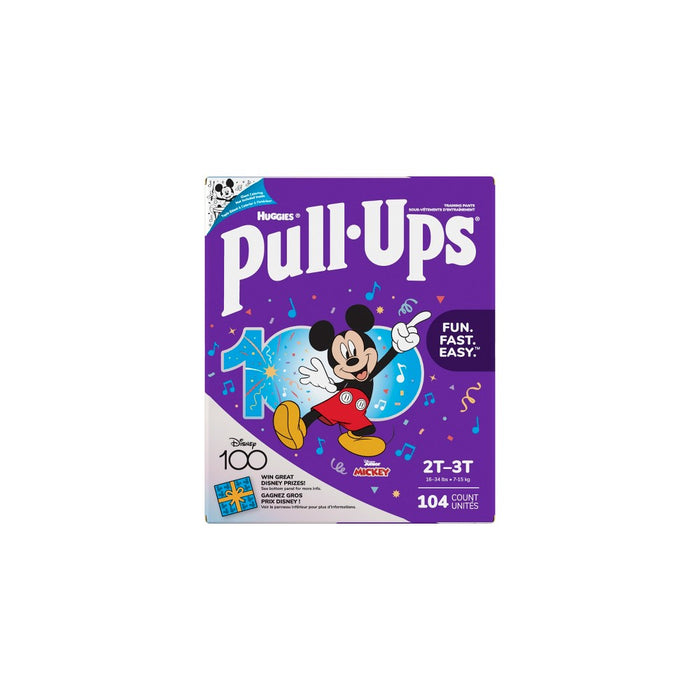 Pull-Ups Boys' Learning Designs Training Pants Econ+ Pack - Size 2T-3T - 104ct