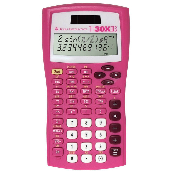 Texas Instruments 30XIIS Scientific Calculator - Positively Pink