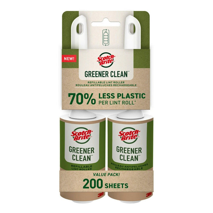 Scotch-Brite Greener Clean Lint Roller Twin Pack - 2ct