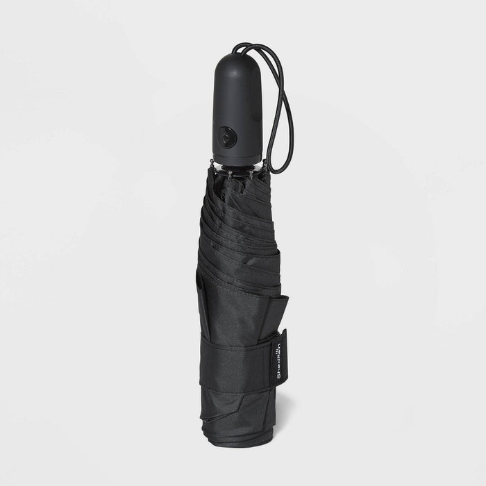 ShedRain Auto Open Auto Close Compact Umbrella - Black