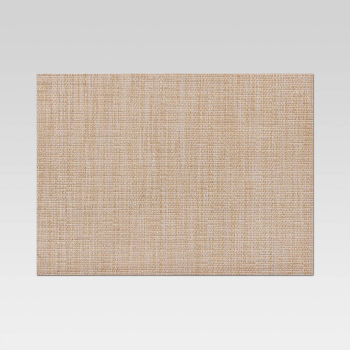 Textilene Woven Metallic Placemat Gold - Threshold