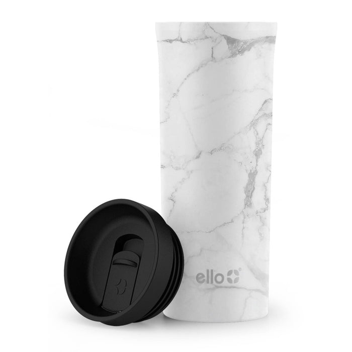Ello Arabica 18oz Stainless Steel Vacuum Insulated Travel Mug Marble