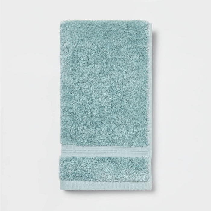 Antimicrobial Hand Towel Aqua - Threshold