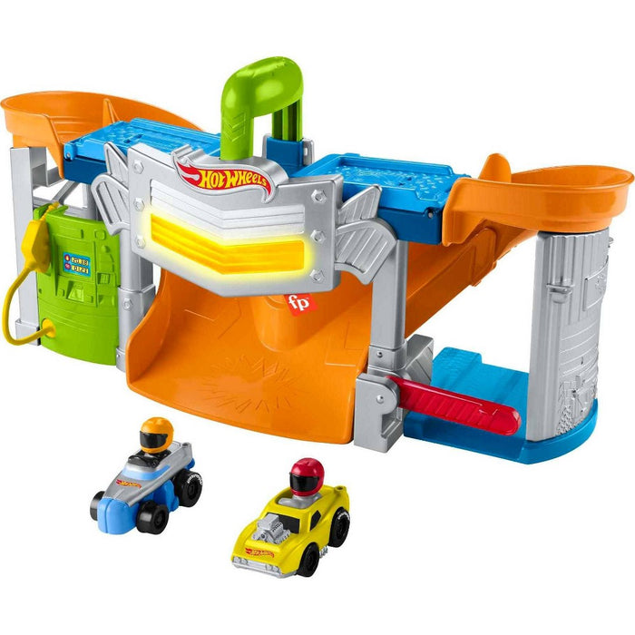 Fisher-Price Little People Hot Wheels Racetrack