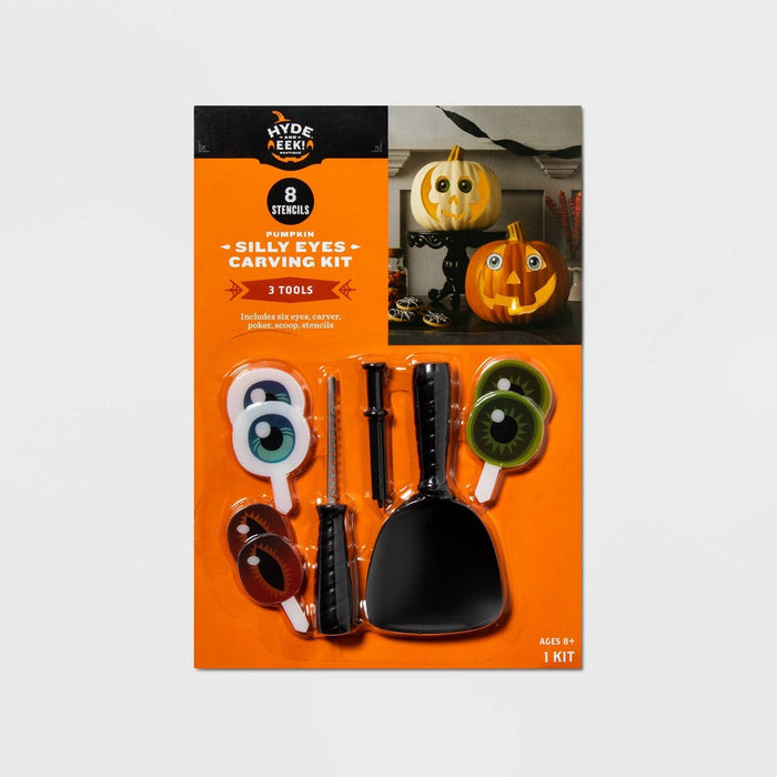 Silly Eyes Halloween Pumpkin Carving Kit - Hyde & EEK! Boutique