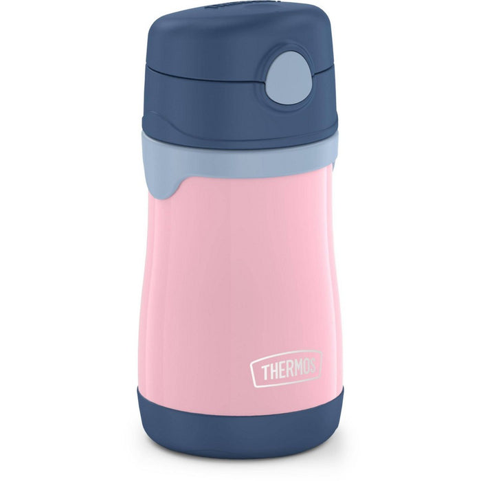 Thermos 10oz Stainless Steel Straw Bottle Pink/Blue