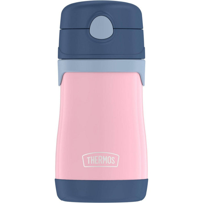 Thermos 10oz Stainless Steel Straw Bottle Pink/Blue