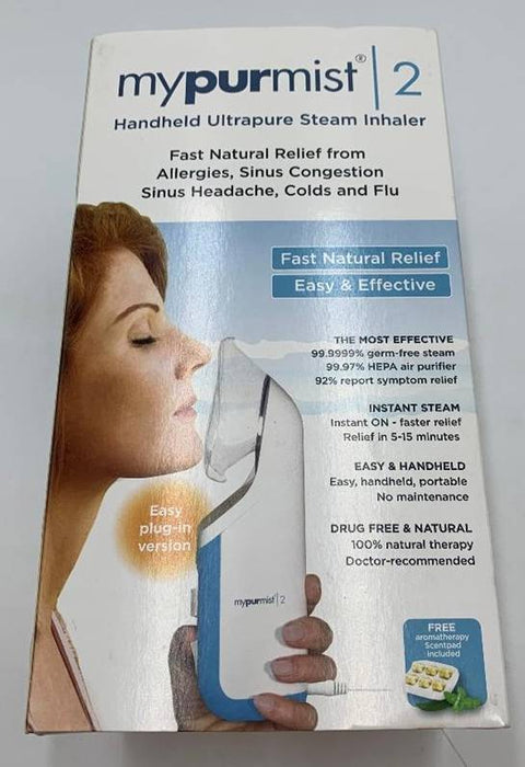 MyPurMist 2 Ultrapure Steam Inhaler Plug-in