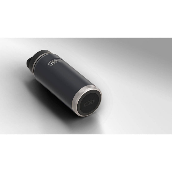 Thermos 40oz Stainless Steel Wide Mouth Hydration Bottle Black