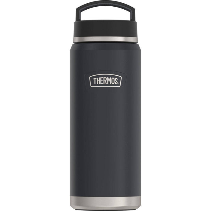 Thermos 40oz Stainless Steel Wide Mouth Hydration Bottle Black