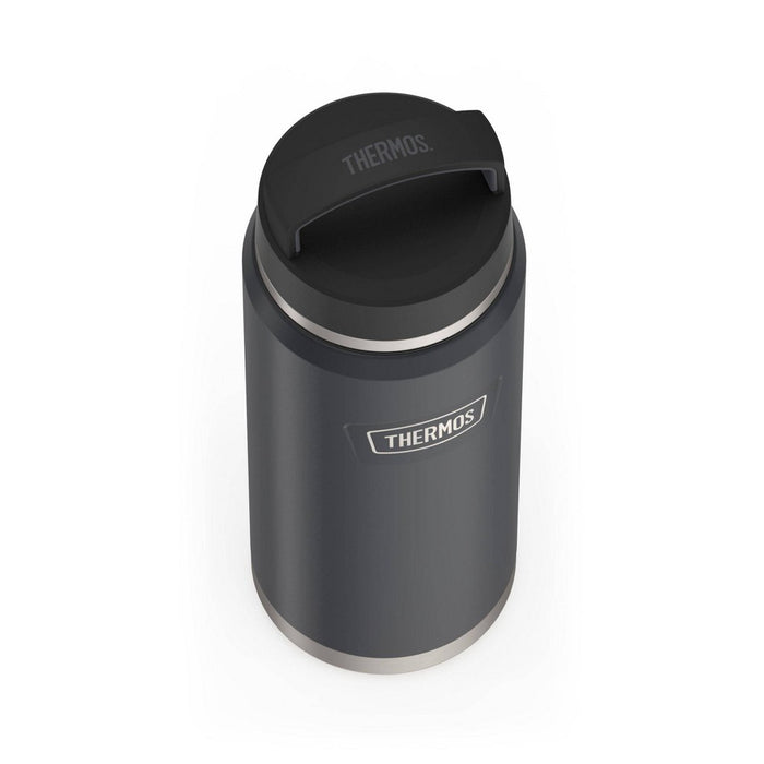 Thermos 40oz Stainless Steel Wide Mouth Hydration Bottle Black