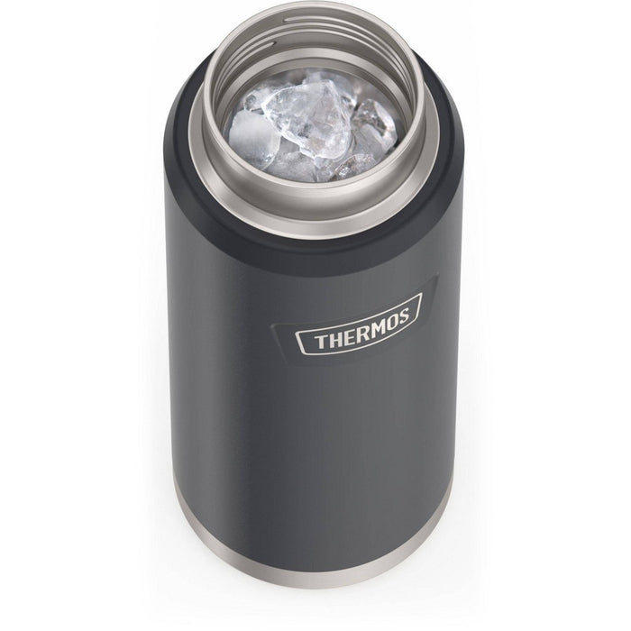 Thermos 40oz Stainless Steel Wide Mouth Hydration Bottle Black