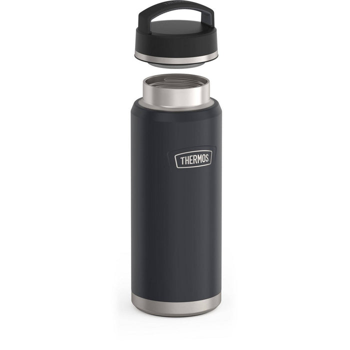 Thermos 40oz Stainless Steel Wide Mouth Hydration Bottle Black