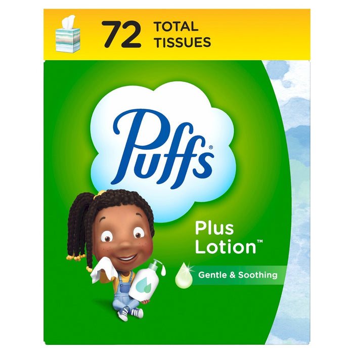 Puffs Plus Lotion Facial Tissue - 72ct