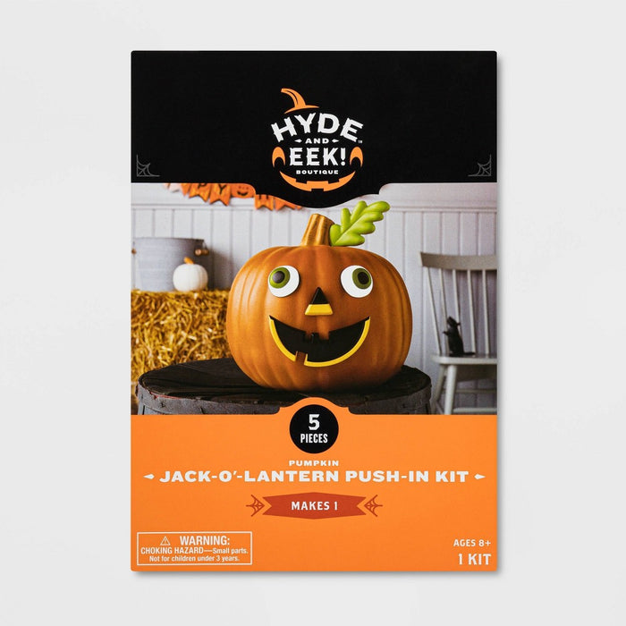 Jack-O'-Lantern Pumpkin Push-In Halloween Decorating Kit - Hyde & EEK! Boutique