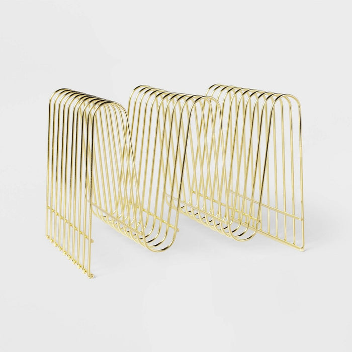 Wire File Organizer Gold - Threshold