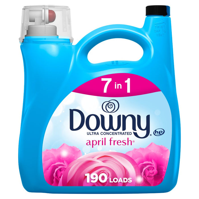 Downy April Liquid Fabric Conditioner and Softener - Fresh Scent - 140 fl oz