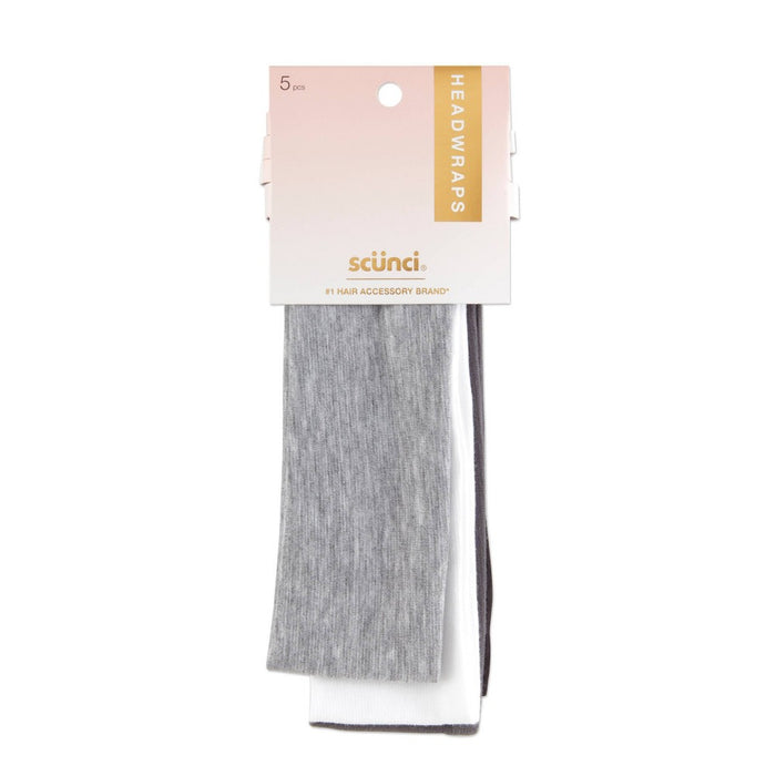 scunci Interlock Headwraps - 2.5"- 5pk