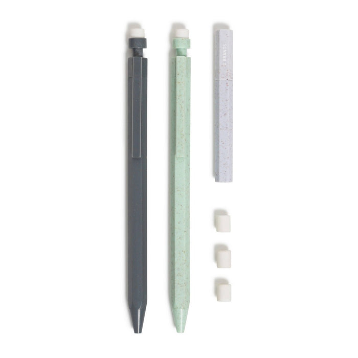 U Brands 3ct Mechanical Pencils - Speckled Hex