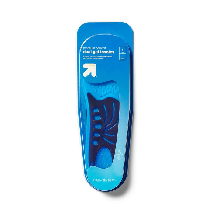 Premium Comfort Men's Dual Gel Insoles - up & up