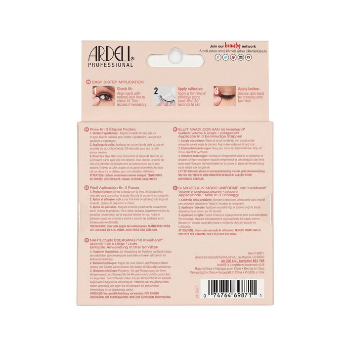 Ardell Naked 421 False Eyelashes - Black - 4pr
