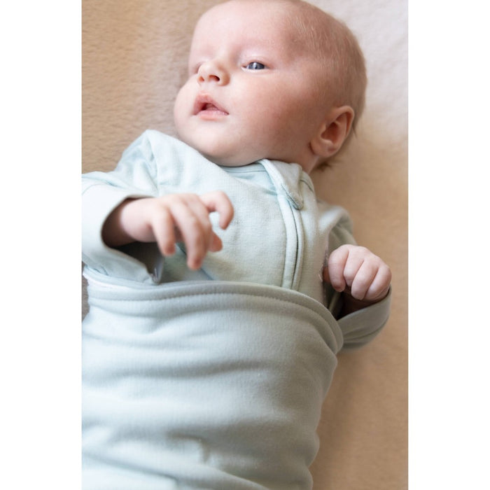 Butterfly 2-in-1 Swaddle and Transitional Sleep Sack - Green