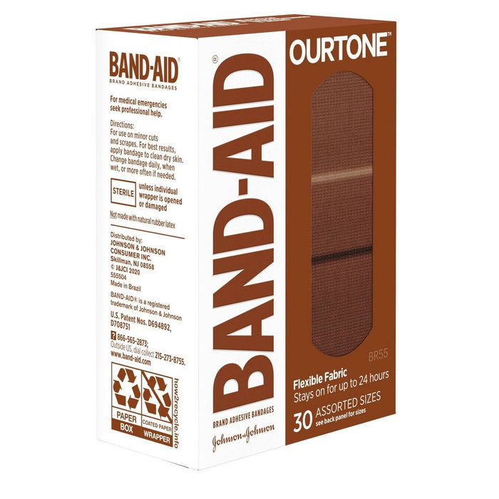 Band-Aid Ourtone Assorted Adhesive Bandages - BR55 - 30ct