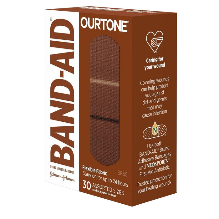 Band-Aid Ourtone Assorted Adhesive Bandages - BR55 - 30ct