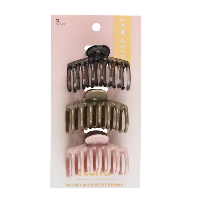 scunci Jaw Clips - 3pk
