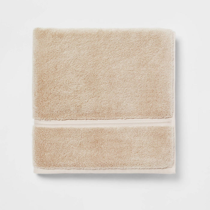 Spa Plush Bath Towel Almond - Threshold